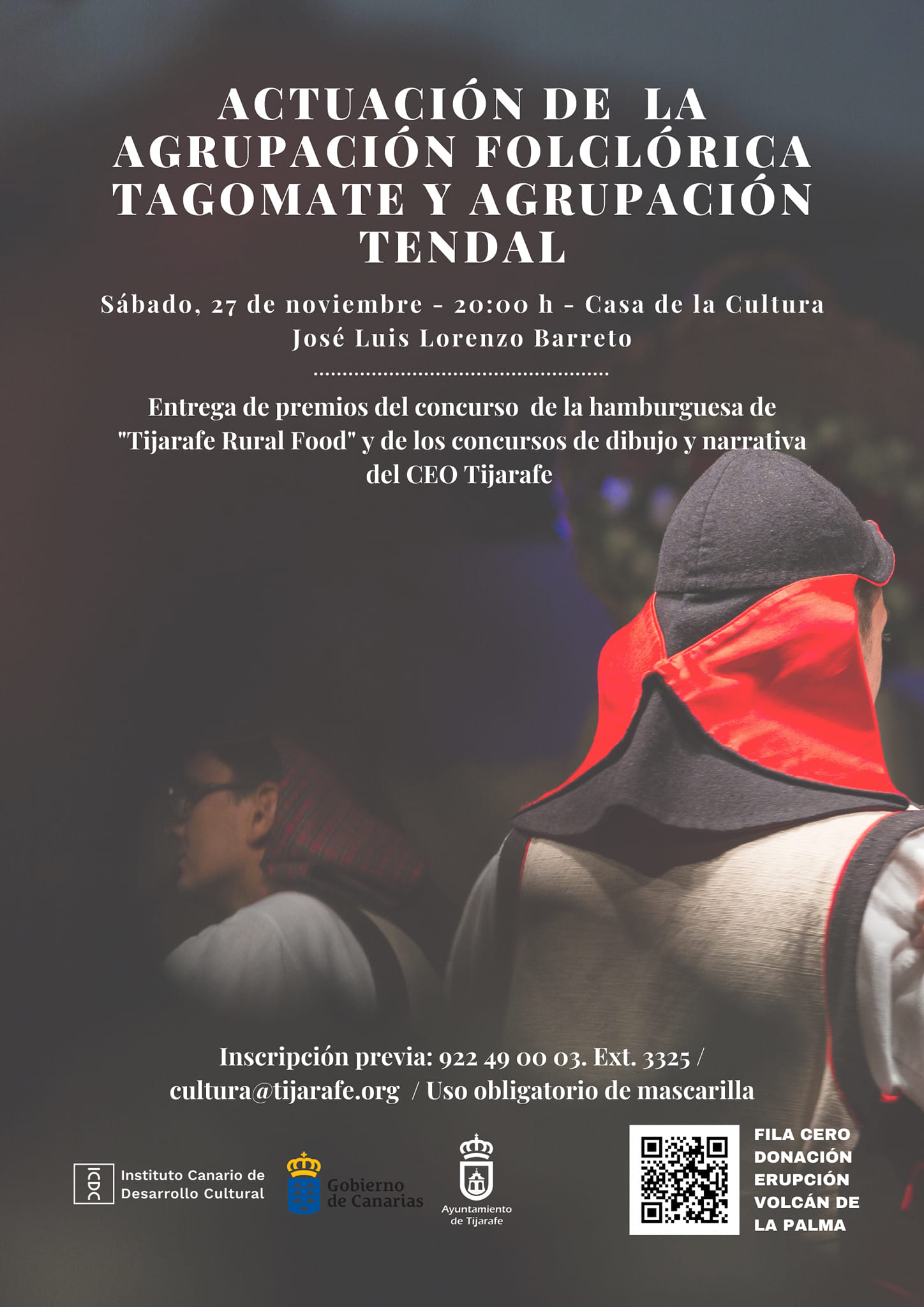 Actuación de la  Agrupación Folclórica Tagomate y Agrupación Tendal