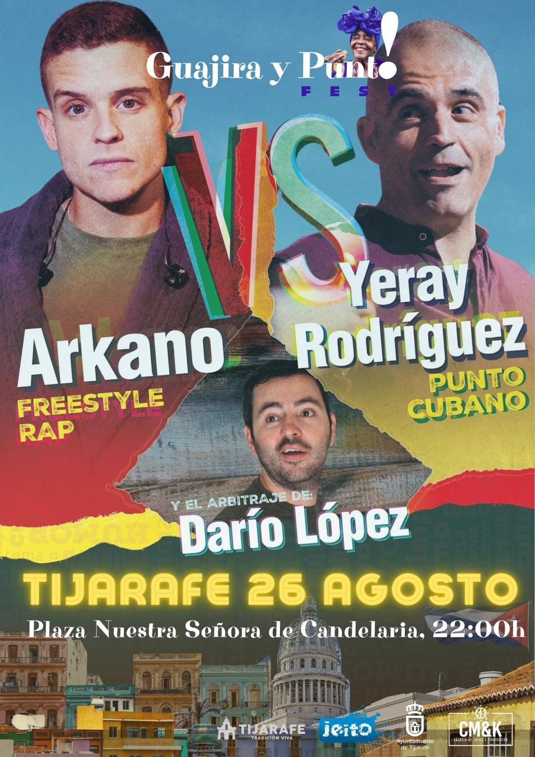 Guajira y Punto! Fest: Arkano vs. Yeray Rodríguez
