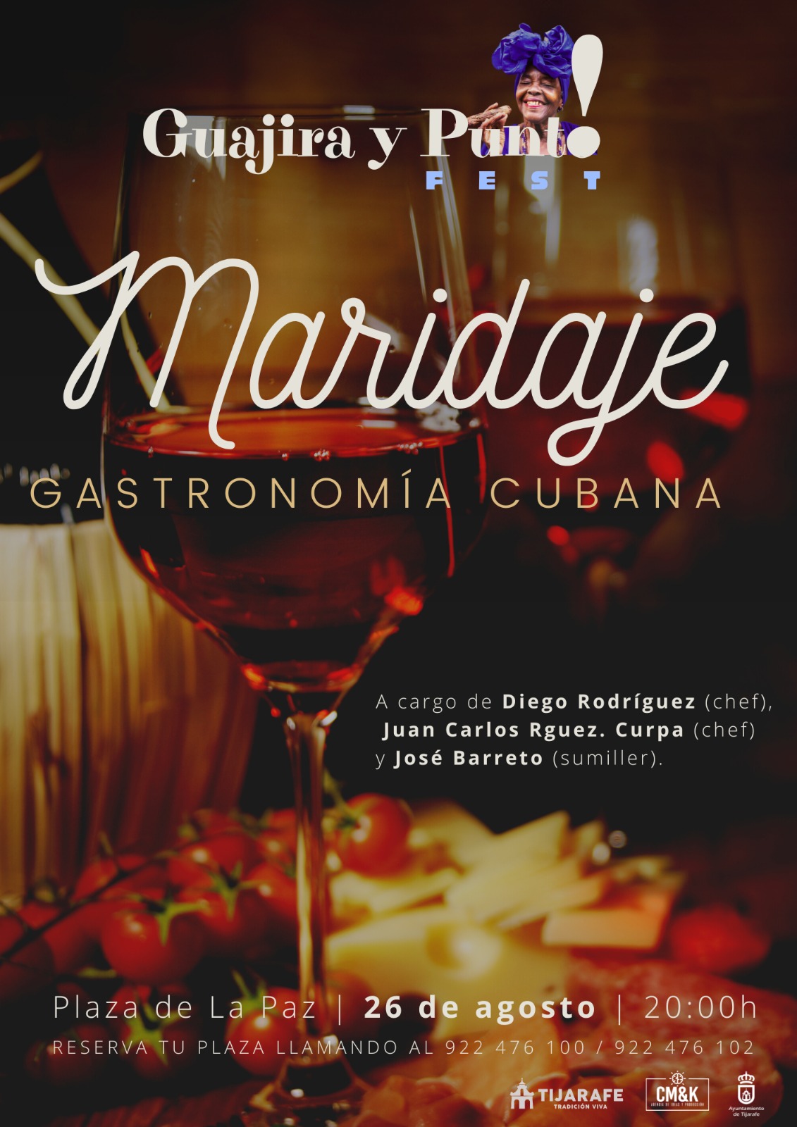 Guajira y Punto! Fest: [PLAZAS AGOTADAS] Maridaje gastronomía cubana