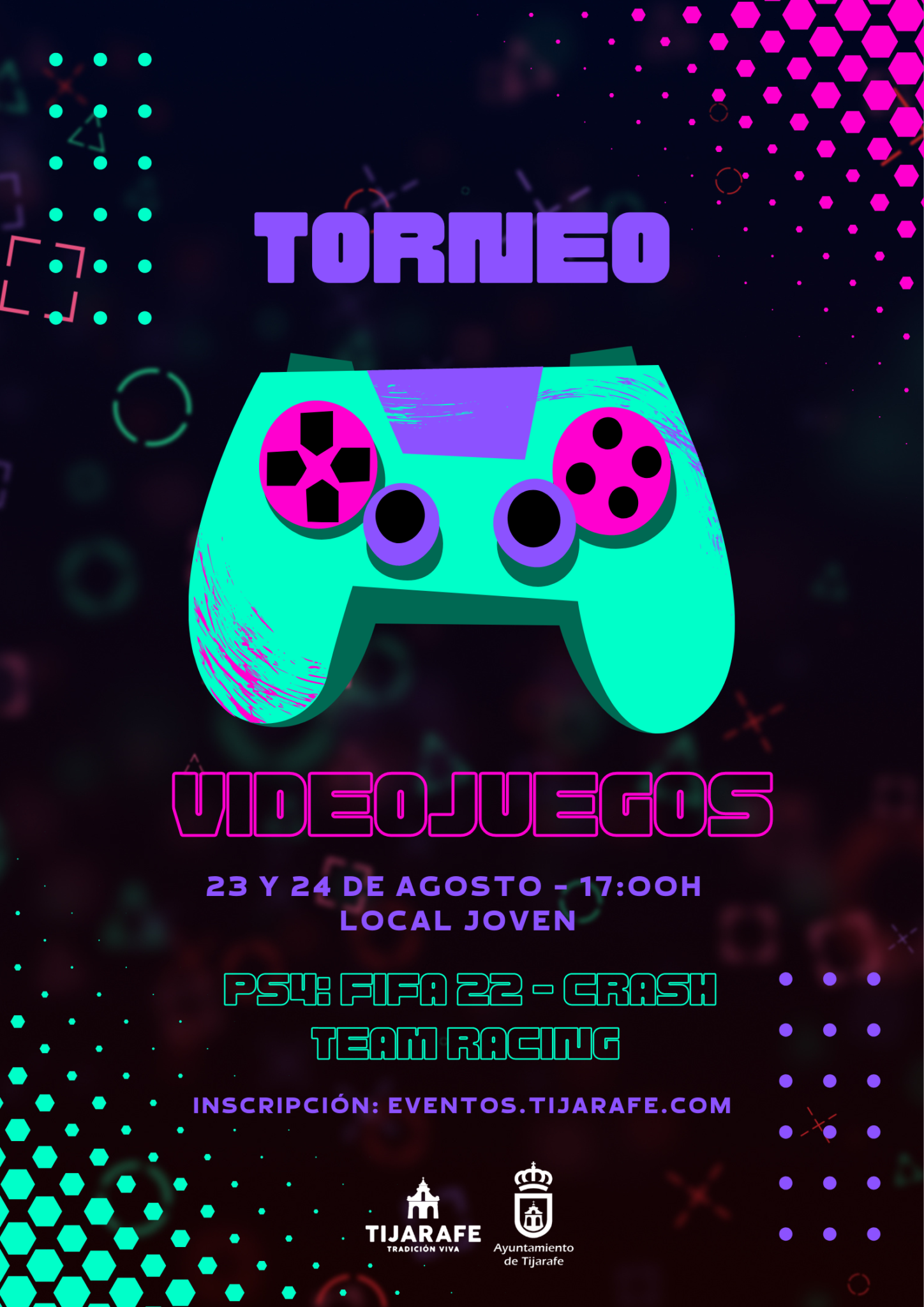 Torneo de videojuegos - Eventos Tijarafe
