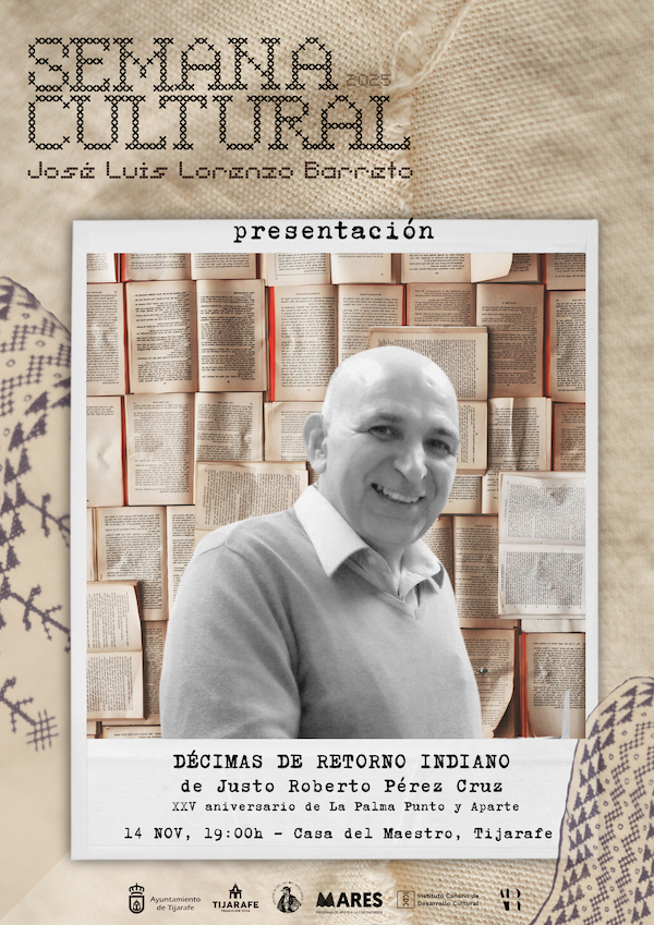 Presentación de «Las décimas de retorno indiano» de Junto Roberto Pérez Cruz