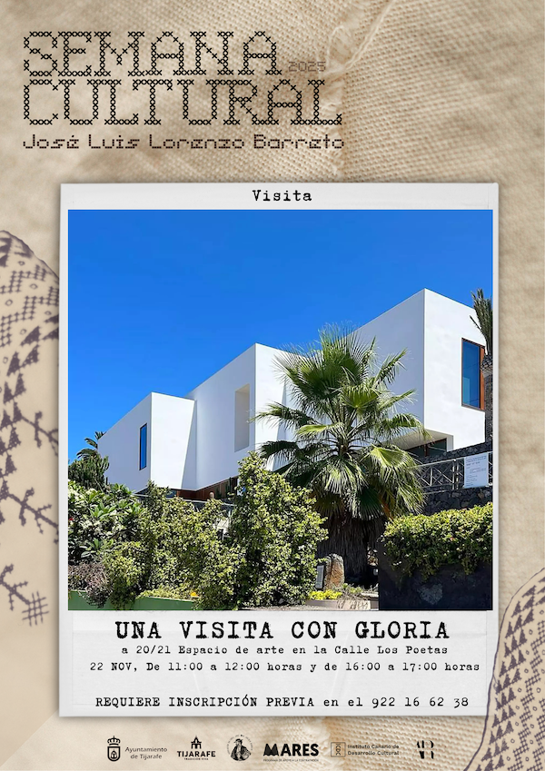 Una visita con Gloria a 20/21 Espacio de arte en la Calle de Los Poetas