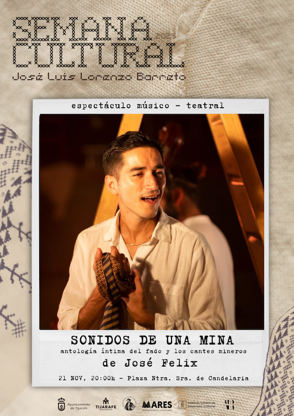 Espectáculo músico teatral «Sonidos de una Mina» de José Félix Álvarez