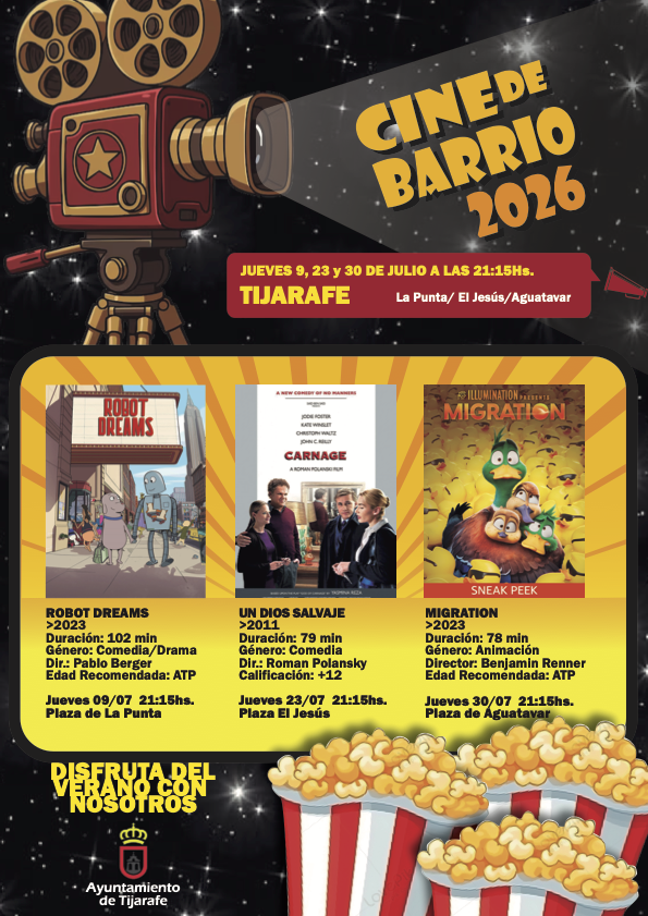 Cine de barrio 2026