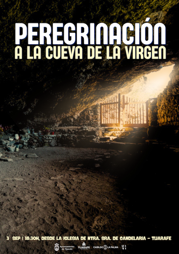 Peregrinación a la Cueva de la Virgen desde la Iglesia de Ntra. Sra. de Candelaria