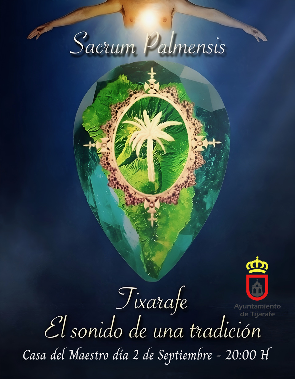 Presentación del disco “Sacrum Palmensis Tijarafe” por Juan Cavallé.